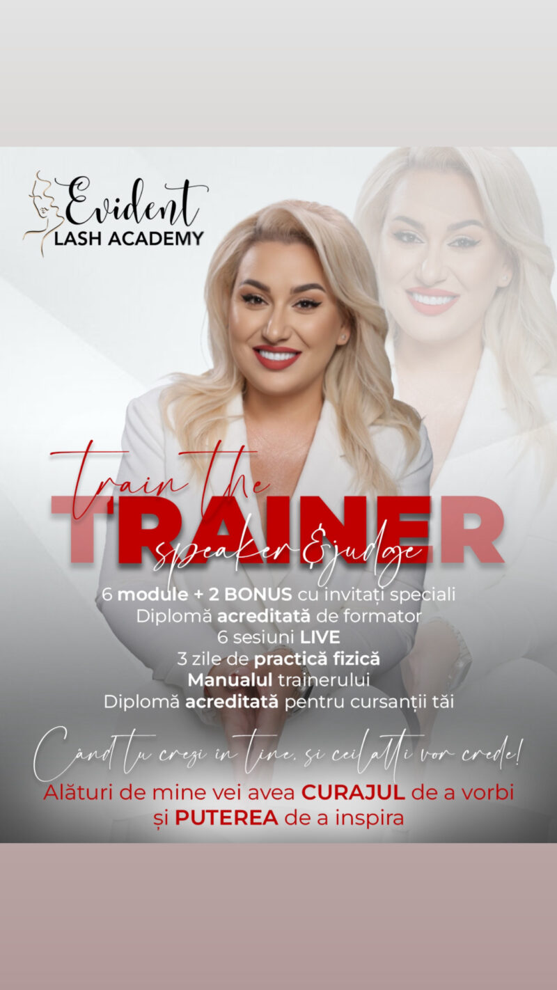 Evident Lash Academy, Cursuri de gene, Beauty, Lash and brow, Ruxandra Zaharia, Cursuri online gene si sprancene, academie de cursuri online de beauty
